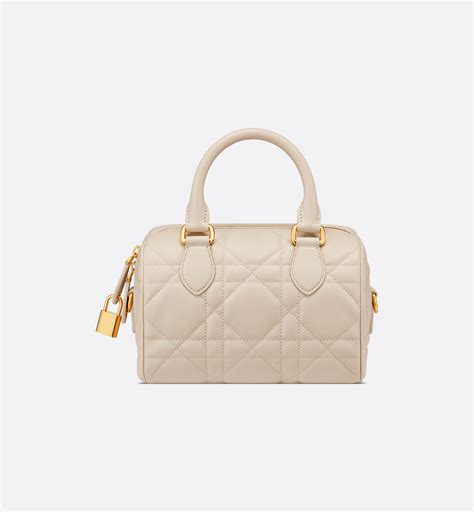 Dior Groove 20 Bag Biscuit Macrocannage Calfskin 